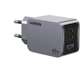   UGREEN Hálózati gyorstöltő, Nexode Pro, 65 W, 3 port, GaN, EU szett X755