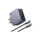 UGREEN Nexode Pro 160W 4 portos GaN gyorstöltő készlet EU X763