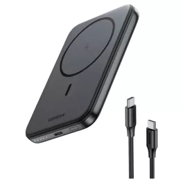   UGREEN 10000mAh mágneses vezeték nélküli powerbank Space szürke PB561