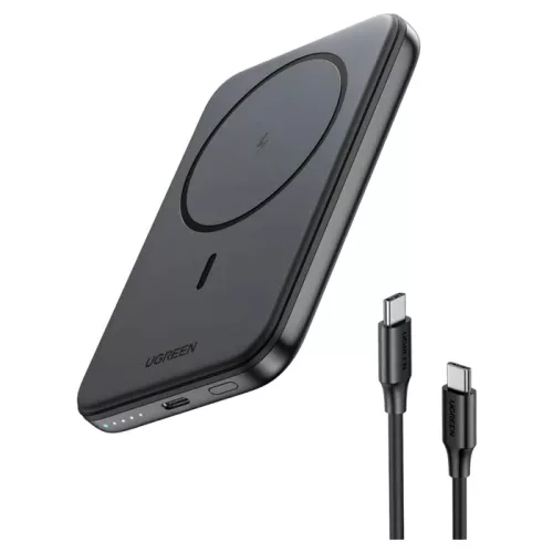 UGREEN 10000mAh mágneses vezeték nélküli powerbank Space szürke PB561