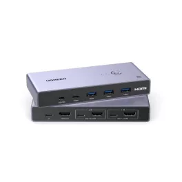 UGREEN HDMI KVM kapcsoló 2 bemenet / 1 kimenet CM692
