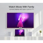 UGREEN USB-C - HDMI kábel apa - apa ABS ház 1.5 m fehér MM121