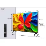 TCL 32" 32S4K QLED 81cm HD Android TV