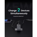 UGREEN Nexode Pro 45W két USB-C GaN gyorstöltő EU X707