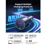 UGREEN 63W 2 portos autós gyorstöltő EC701