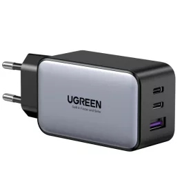  UGREEN Hálózati gyorstöltő, Nexode S, 65 W, USB-C, GaN, EU X553