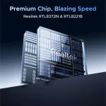 UGREEN 6 portos 2.5 Gigabit Ethernet switch CM753