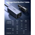 UGREEN 150W 4 portos GaN autós gyorstöltő EC706