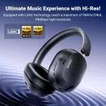 UGREEN HiTune Max5c hibrid aktív zajszűréssel fejhallgató fekete HP203