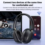 UGREEN HiTune Max5c hibrid aktív zajszűréssel fejhallgató fekete HP203