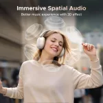UGREEN HiTune Max5c hibrid aktív zajszűréssel fejhallgató fehér HP203