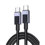 UGREEN USB-C - USB-C PD gyorstöltés kábel Space szürke 0.5 m L512