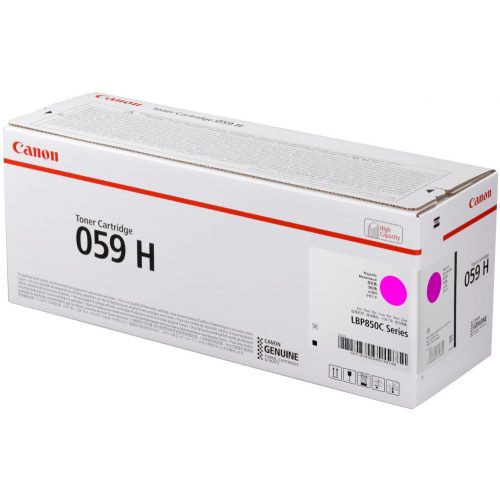 Canon CRG059H Toner Magenta 13.500 oldal kapacitás