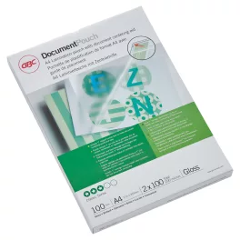   GBC Meleglamináló fólia, 100 mikron, A4, fényes, GBC (100db)