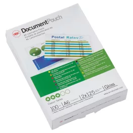   GBC Meleglamináló fólia, 125 mikron, A6, fényes, GBC (100db)