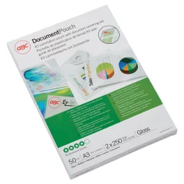   GBC Meleglamináló fólia, 250 mikron, A3, fényes, GBC (50db)
