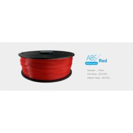 3D FILAMENT 1,75mm ABS Piros (1kg-os tekercs)