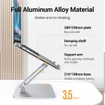 UGREEN Adjustable laptoptartó Silver LP339