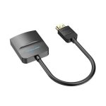 Vention HDMI -> VGA, 0,15m, fekete, konverter