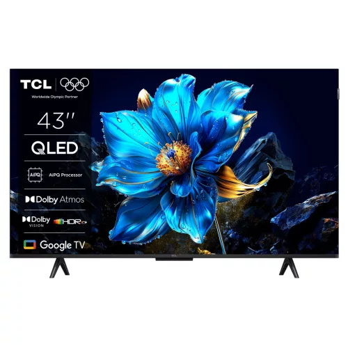 TCL 43" 43P7K QLED 109cm 4K Google TV