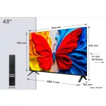 TCL 43" 43S5K QLED 109cm FHD Android TV