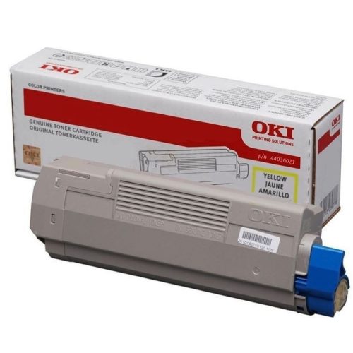 OKI C910,920WT Toner Sárga 15000 oldalra