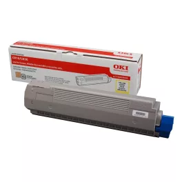 Oki C810 Toner Sárga 8000 oldalra