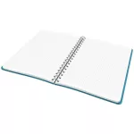 Leitz COSY Soft touch spirálfüzet (B5), nyugodt kék, kockás