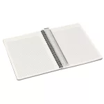 Leitz Office spirálfüzet PP borítóval, A4, kockás, zöld