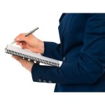 Leitz Office spirálfüzet PP borítóval, A4, vonalas, piros