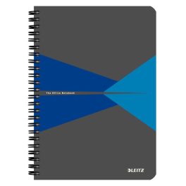 Leitz Office spirálfüzet PP borítóval, A5, vonalas, kék