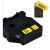 Utángyártott DYMO D1 45808 19mm x 7m fekete-sárga #S0720880