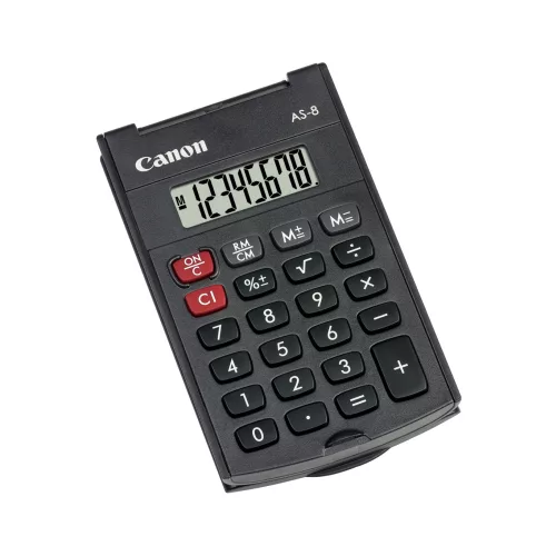 Canon AS-8 fekete zsebszámológép