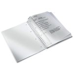 Leitz WOW spirálfüzet, A4, vonalas, zöld