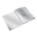 Leitz WOW spirálfüzet, A4, kockás, zöld
