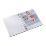 Leitz WOW spirálfüzet, A5, vonalas, lila