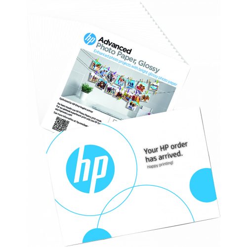 HP Advanced fényes fotópapír - 20 lap/12,7 x 12,7 cm 49V50A