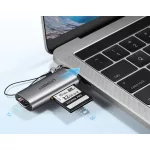 UGREEN USB-C TF + SD kártyaolvasó CM184