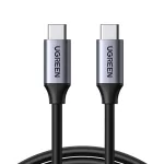 UGREEN USB-C - USB-C PD gyorstöltés kábel 5A Max 5Gbps Max szürke 1.5 m US161