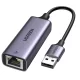 UGREEN USB - RJ45 Ethernet adapter alumínium ház Space szürke CM209
