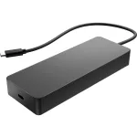 HP dokkoló - Univerzális USB-C multiport hub (2x USB-A 3.2, 1xUSB-C, 1xHDMI 2.0, 1xDP 1.2, USB-C 65W, RJ45, tápegység nélkül) 50H55UT