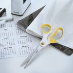 Leitz WOW Titán olló, 205mm, sárga