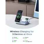 UGREEN 3 in 1 mágneses vezeték nélküli töltő EU W711