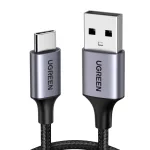 UGREEN USB-A - USB-C gyorstöltés kábel 3A Max fekete 1 m US288