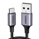 UGREEN USB-A - USB-C gyorstöltés kábel 3A Max fekete 1 m US288
