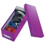 Leitz WOW Click&Store CD-doboz, lila