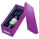 Leitz WOW Click&Store CD-doboz, lila