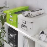 Leitz WOW Click&Store tárolódoboz, M méret, zöld