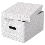Esselte Home tárolódoboz, M méret, fehér, 3db