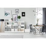 Esselte Home tárolódoboz, M méret, szürke, 3db